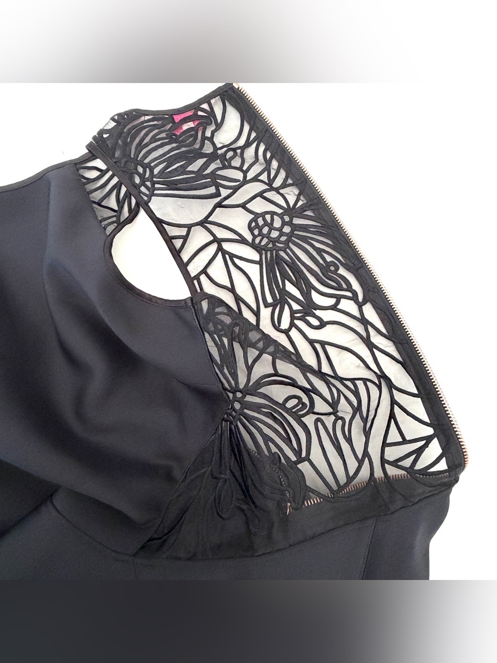Ted Baker Venma Lace Detail Skater Dress - Picture 13 of 14